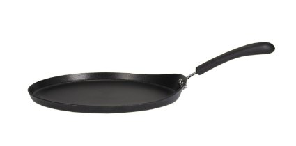 T-fal A80715 Specialty Nonstick Giant Round Pancake Griddle Cookware, 13-Inch, Black