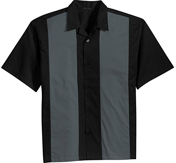 Retro Bowling Shirts in 5 Colors from XS-4XL