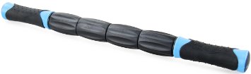 Muscle Roller Stick - Massage Tool for Releasing Myofascial Trigger Points, Reducing Muscle Soreness, Soothing Cramps and Relieving Muscle Pain