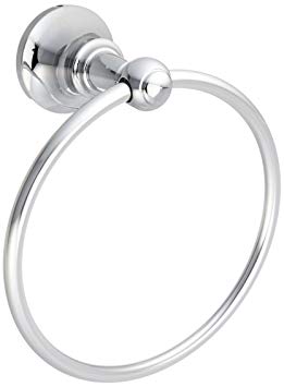 Moen DN4486CH Vale Towel Ring, Chrome