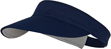 Sun Visors for Women and Girls, Long Brim Soft Sweatband Adjustable Hats
