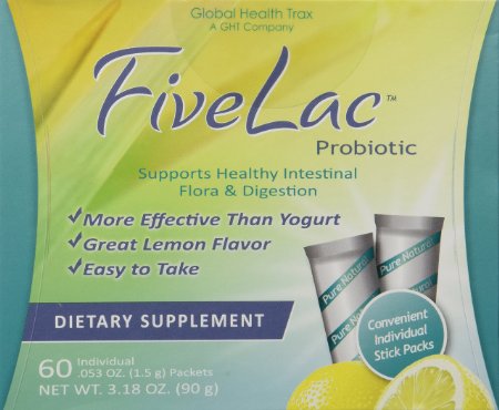 FiveLac-Five Lac Probiotic (60 Packets)