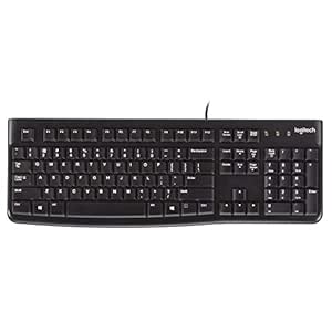 (Refurbished) Logitech K120 Wired Keyboard (Black)