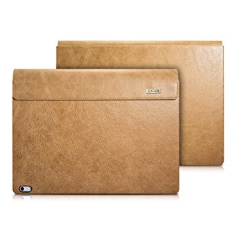 Surface Book Case, Icarercase Luxury Series Genuine Leather Detachable Folio Cover for Microsoft Surface Book 13.5 Inch