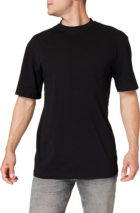 Urban Classics Men's Tall Tee Oversized Short Sleeves T-Shirt with Dropped Shoulders, 100% Jersey Cotton