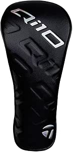 New TaylorMade Golf Qi Designer Driver Headcover Wood Club Head Cover Qi10, 20, Black