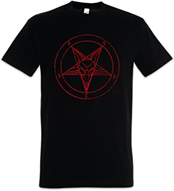 Urban Backwoods Baphomet Pentagram Sign Men T-Shirt
