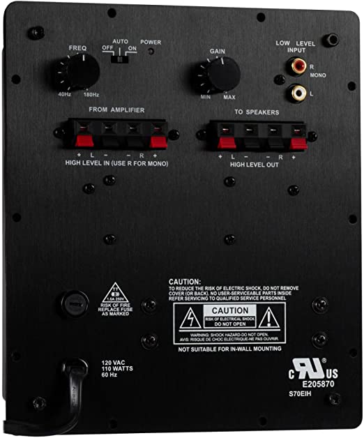 Dayton Audio SA70 70W Subwoofer Plate Amplifier