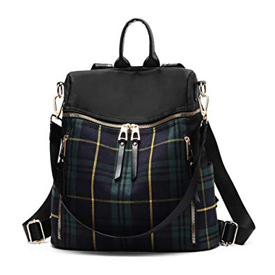 Women Backpack Purse Waterproof Nylon Rucksack Lightweight Fashion Casual Travel Ladies Shoulder Bag Daypack