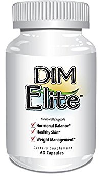 DIM Elite (Two Month Supply) Estrogen Metabolism and Hormonal Balance. For Hormonal Acne, Menopause, Weight Management, Healthy Skin and Body Building. Organic Veggie Caps.