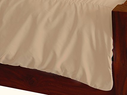 Dust Mite- and Allergen-Proof Comforter Cover; “Premium Microfiber” (King; 'Natural' Cream color)