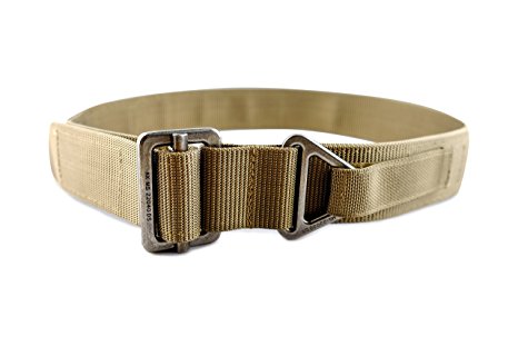 WOLF TACTICAL Heavy Duty Rigger’s Belt - Stiffened 2-Ply Emergency Rescue Belt for Concealed Carry EDC Survival Wilderness Hunting CCW Combat Duty