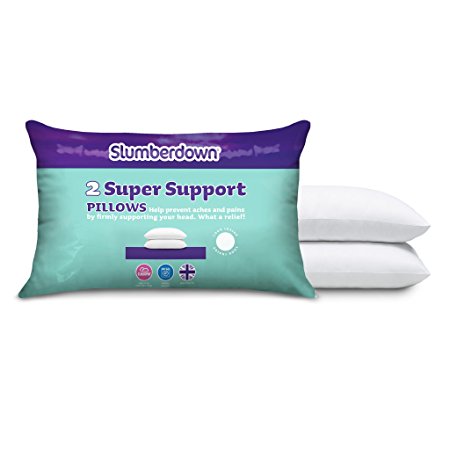 Slumberdown Super Support Pillow Pair