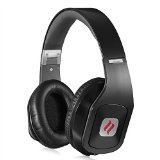 Noontec Hammo S Over Ear Headphone Audiophile Sound Stylish Looking Votrik 50mm Driver SCCB technology High Definition Portable Foldable Comfortable Black