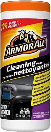 Armor All Multipurpose Cleaning Wipes, 30 Count