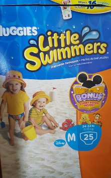Huggies Little Swimmers, 25 Count - Medium