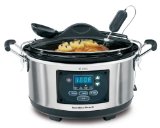 Hamilton Beach 33967A Set n Forget Programmable Slow Cooker 6-Quart