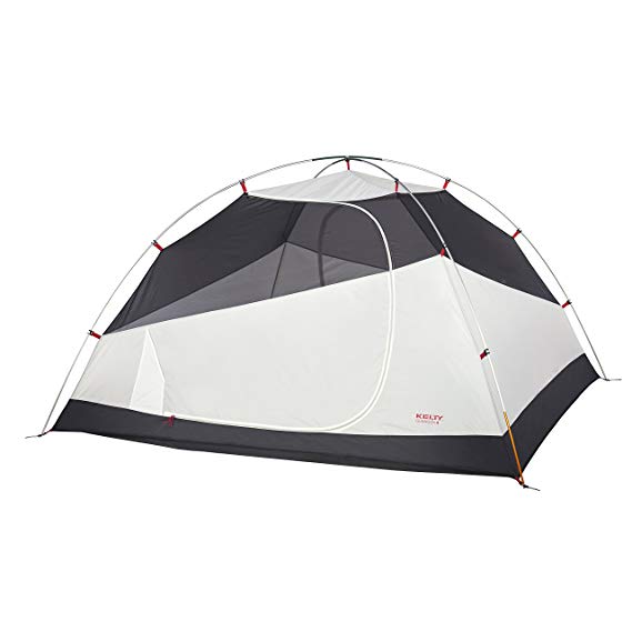 Kelty Gunnison Person Backpacking and Camping Tent with Footprint, Grey