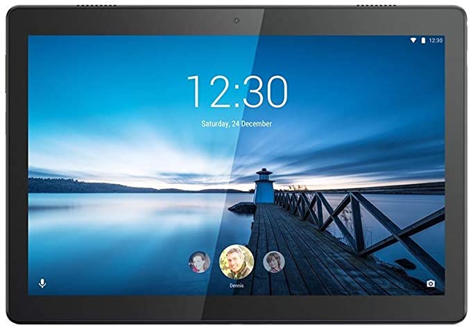 Lenovo TAB M10 Tablet, 10.1 "HD Display, Qualcomm Snapdragon 429 Processor, 32GB expandable to 128GB, 2GB RAM, WiFi, Android Oreo, Black