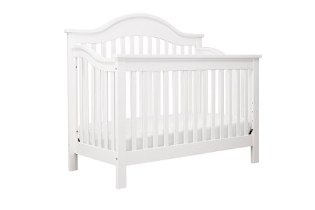 DaVinci Jayden 4-in-1 Convertible Crib with Toddler Rail, White