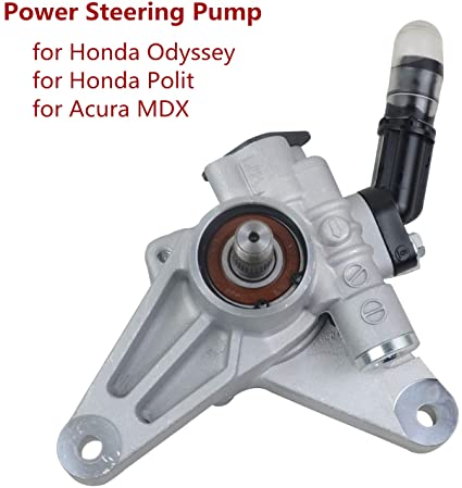 Power Steering Pump Power Assist Pump 56110-RGL-A03 for 2005-2008 Honda Pilot 2005-2010 Honda Odyssey 2007-2013 Acura MDX V6 Replace # 56110-PVJ-A01 56110-RYE-A02