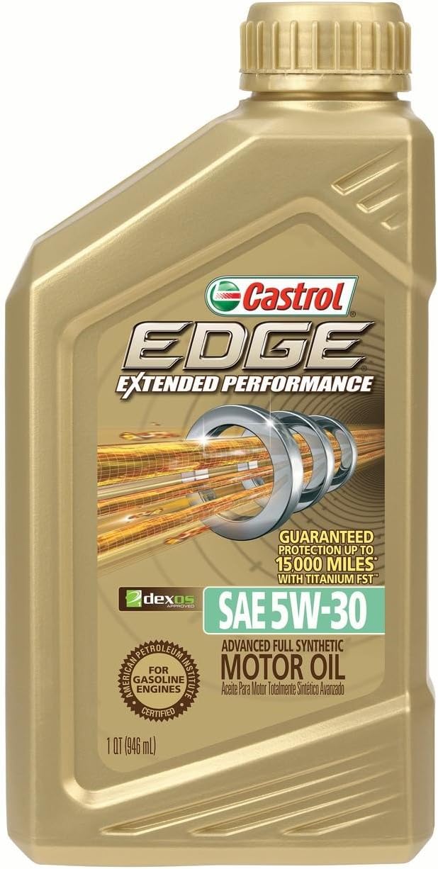 Castrol EDGE Extended Performance 5W-30 Full Synthetic Motor Oil, 1 QT Y