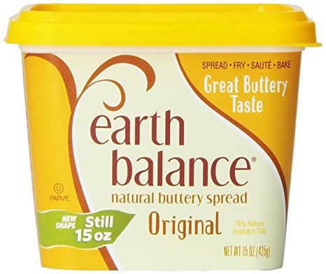 Earth Balance, Natural Buttery Spread with 78% Vegetable Oil, 15 oz