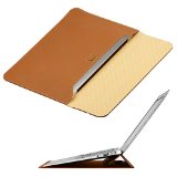 Macbook Air 11 inch Case Sleeve with Stand OMOTON Wallet Sleeve Case for Macbook Air 11 inch Ultrathin Carrying Bag with Stand Brown