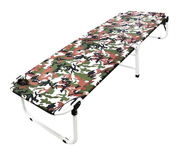 Magshion Portable Military Fold Up Camping Bed Cot   Free Storage Bag- 5 Colors