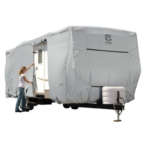 Classic Accessories 80-134-141001-00 OverDrive PermaPro Heavy Duty Travel Trailer & Toy Hauler Cover, Fits up to 20'