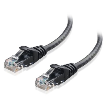 Cable Matters Cat6 Snagless Ethernet Patch Cable in Black 20 Feet