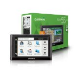Garmin nvi 55LM GPS Navigator System with Spoken Turn-By-Turn Directions Preloaded Maps and Speed Limit Displays Lower 49 US States