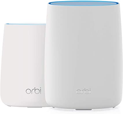 NETGEAR Orbi Tri-Band WiFi System with 4G LTE Modem Built-in (LBR20) for Primary or Backup Internet | Coverage up to 4,000 sq. ft. and 20  Devices | AC2200 WiFi (up to 2.2Gbps)