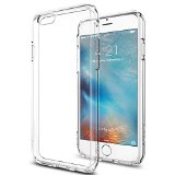 iPhone 6s Case Spigen Ultra Hybrid AIR CUSHION Crystal Clear Clear back panel  TPU bumper for iPhone 6  6s - Crystal Clear SGP11598
