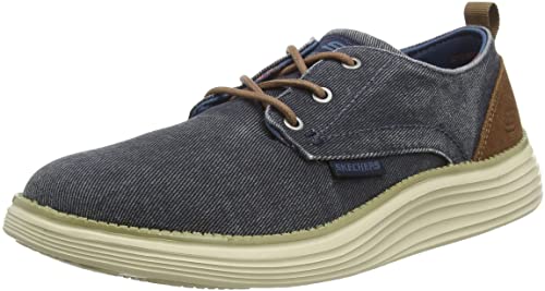 Skechers Men's Status 2.0-Pexton Canvas Oxford