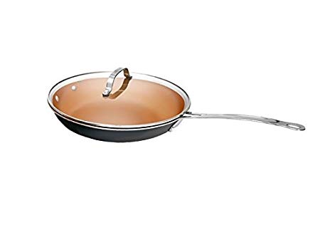 Gotham Steel Non-stick Titanium and Ceramic 9.5” Frying Pan with Lid by Daniel Green