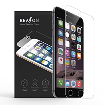 BEASON 9H Hardness Curved Edge Oleo phobic Coating HD Tempered Glass Screen Protector for iPhone 6 / 6S
