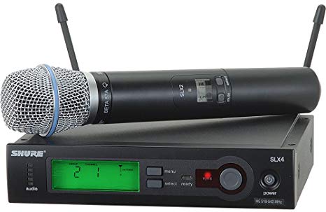 Shure SLX2/BETA87A=-H19 Handheld Wireless Microphone Transmitter