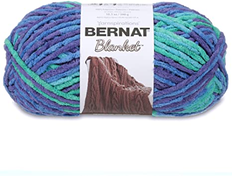 Bernat Blanket Yarn, Ocean Shades