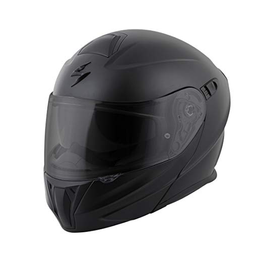 ScorpionExo EXO-GT920 Full Face Modular Helmet (Matte Black, XX-Large)