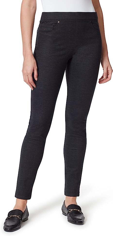 Gloria Vanderbilt Women's Avery Ponte Slim Pull on Pant