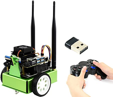 waveshare JetBot AI Kit Accessories Add-ons Compatible with Jetson Nano Developer Kit A02 and New Version B01,to Build JetBot AI Smart Robot (Not Support Jetson Nano 2GB)