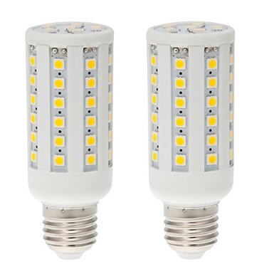 HERO-LED LCL54T-DW Corn Shape T10 E26E27 Tubular LED Incandescent Replacement Lamp 10W 75W Equal Daylight White 5000K 2-PackNot Dimmable