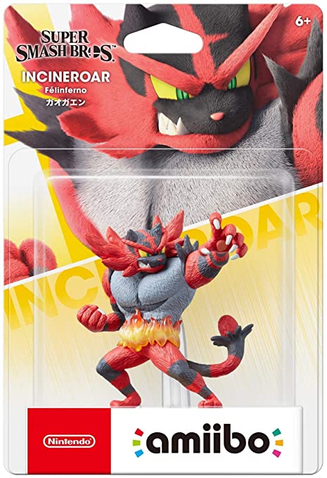 Nintendo Amiibo - Incineroar - Super Smash Bros. Series - Switch