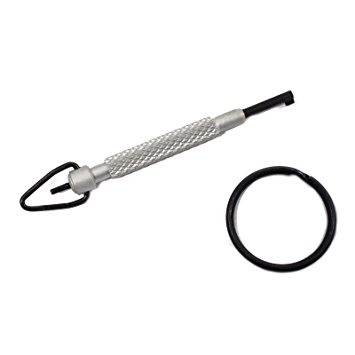 Zak Tool ZT10 Silver Round Swivel Handcuff Key