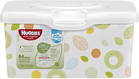 Huggies Natural Care Baby Wipes [HUGGIES NAT CARE UNS WIPES] by Kimberly-Clark
