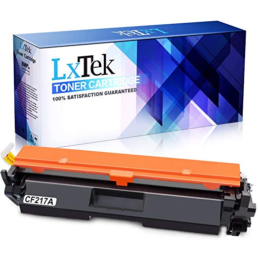 LxTek Compatible for HP 17A CF217A (1 Black) Toner Cartridges for HP LaserJet Pro M102W, M130nw, M130fn, M130fw, M102a, M130a Printer (With Chip)