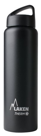 Laken Thermo Classic Vacuum Insulated Stainless Steel Water Bottle Wide Mouth 12-34 Ounces 8 Colors