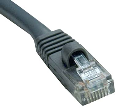 Tripp Lite Cat5e 350MHz Outdoor-Rated Patch Cable (RJ45M/M) - Gray, 100-ft.(N007-100-GY)