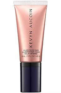 Kevyn Aucoin Glass Glow Face, Prism Rose: Multi-purpose universal dewy highlighter for face and body. Creates glowing youthful-looking hydrated skin with a glassy complexion. Makeup artist go to.